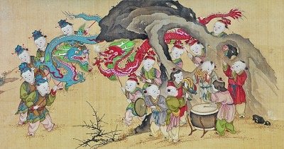 胤禛耕织图(局部) 佚名