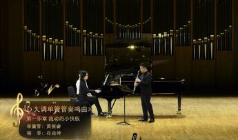 《D 大调单簧管奏鸣曲-第二乐章 行板》